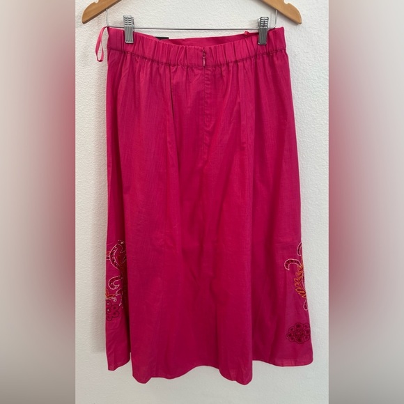 NWT SACHIN + BABI 100% Cotton Colleen Fuchsia Skirt size 8 - Picture 6 of 6